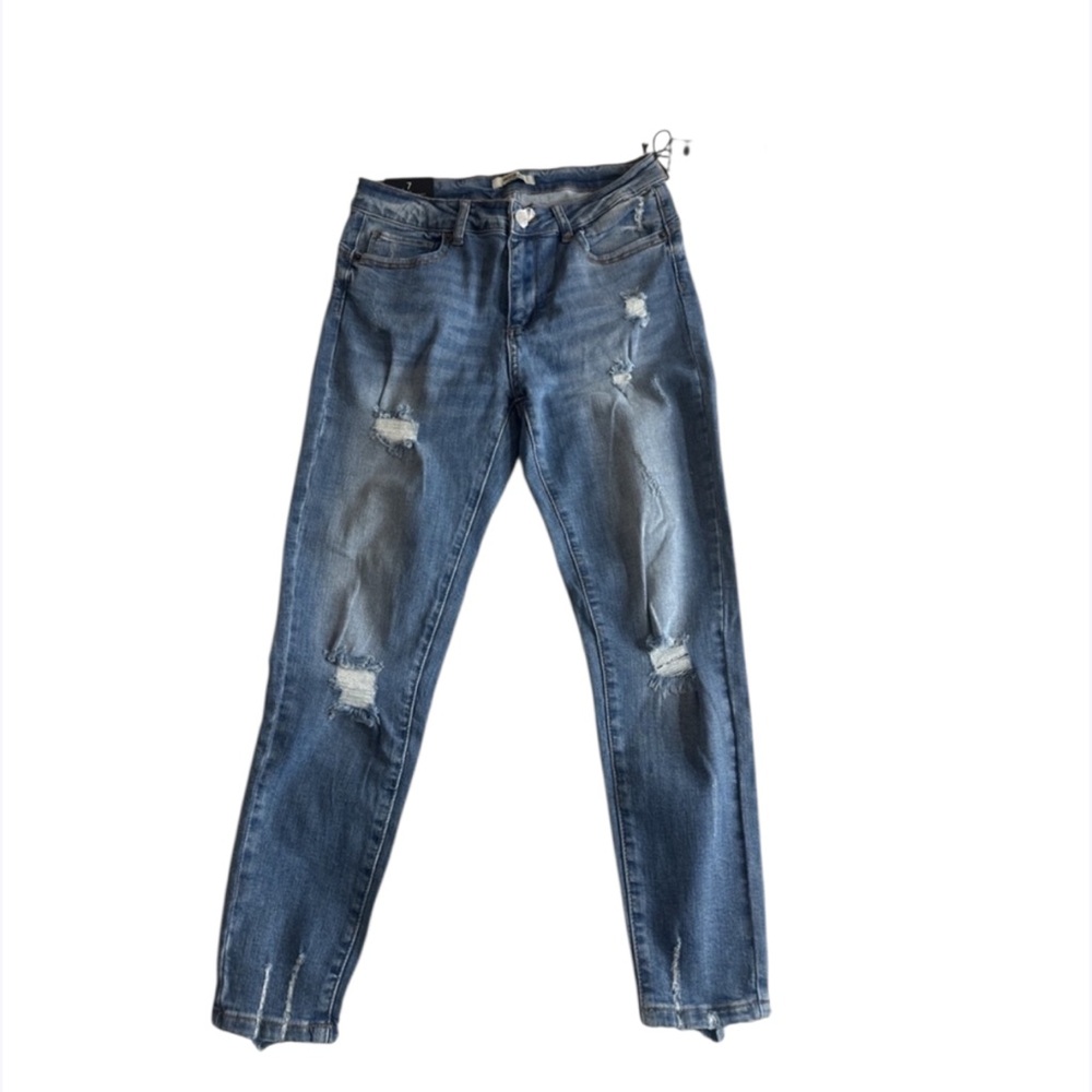 NWT American Bazi Low Rise Skinny Jeans 7 Los Angeles